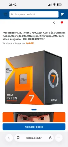 ? RYZEN 7 7800X3D - 8C/16T | AM5 ?
