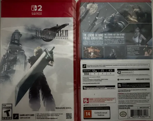 Final Fantasy Remake Switch 2