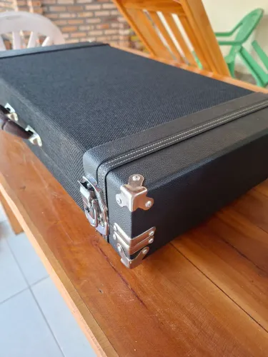 Estojo hard case bag luxo 60x30x10