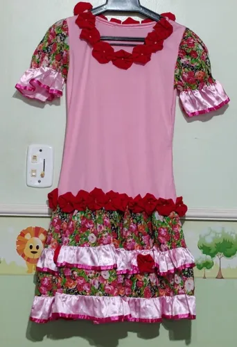 Vestido de festa junina caipira P