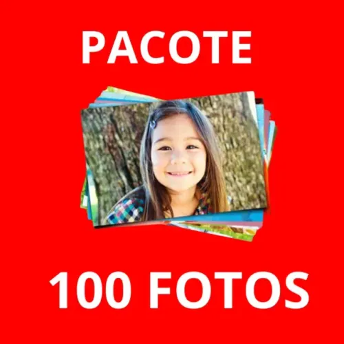 REVELAÇÃO DE FOTOS 100 UNIDADES