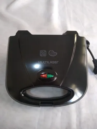 SANDUICHEIRA MINI GRILL MULTILASER 220V 750W ( LER DESCRIÇÃO )