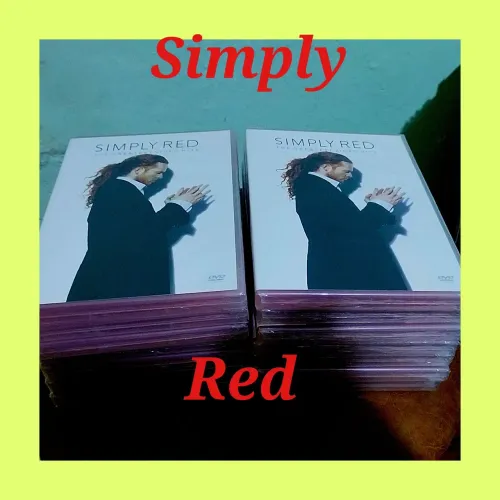  DVDs Simply Red 33 Faixas Lote c/ (14unidades)(Novo Lacrados de fábrica) Lote com 14.