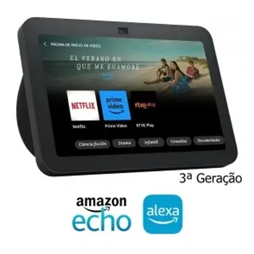 Echo show 8? Amazon alexa 3 geração lacrada 