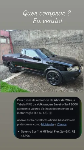 Volkswagen Saveiro Surf 1.6 MI Total Flex 2P 2008