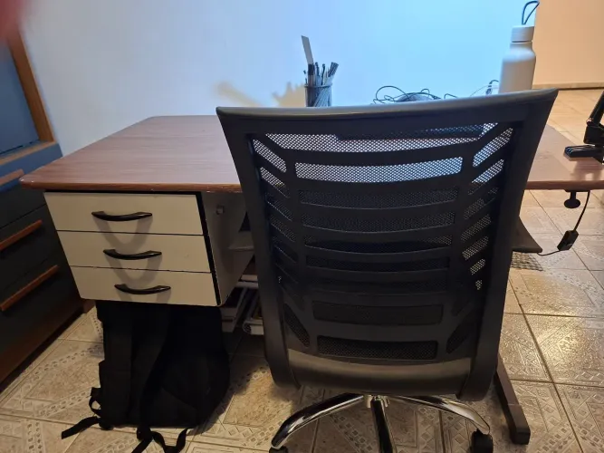 Mesa de escritório com cadeira, para estudos, trabalho