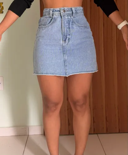 Calças e saias jeans 