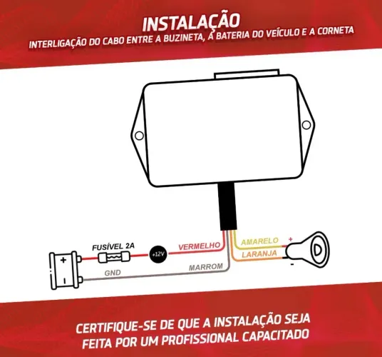 Buzina/ buzineta pro , controle remoto sem fio 