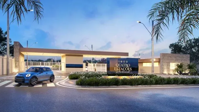Terreno 250m² em condomínio Quatro Estações