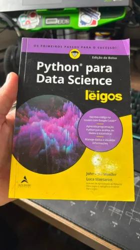 Livro: Python para Data Science Para Leigos (Edição de Bolso)