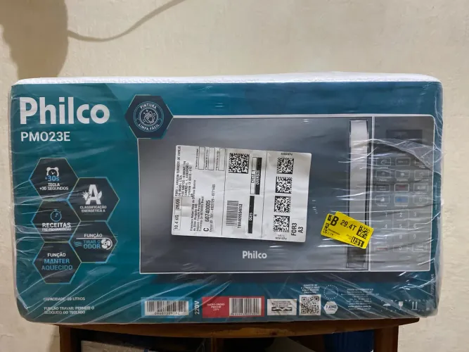 Micro-ondas Philco 20L PMO23E 220V - NOVO E LACRADO ?