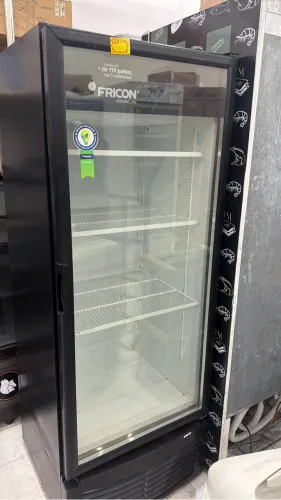 Geladeira Expositora Conservex 400 l black 220v nova c garantia de fábrica 