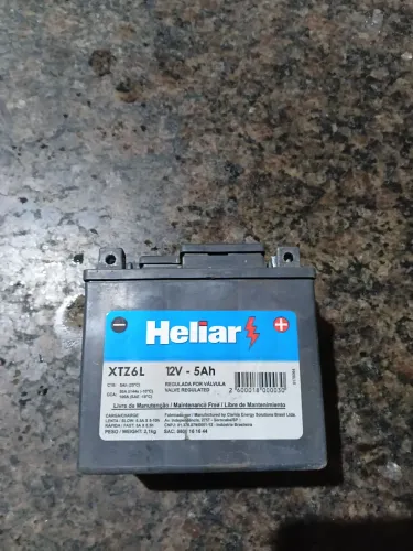 Vende-se bateria usada original, usada na crosser 150