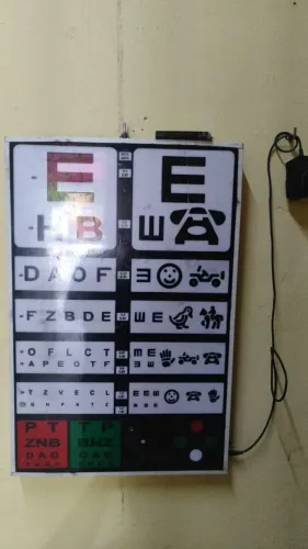 Tabela optotipo, refrator e outros