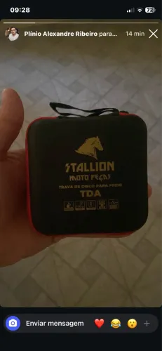 Vendo tranca com alarme 