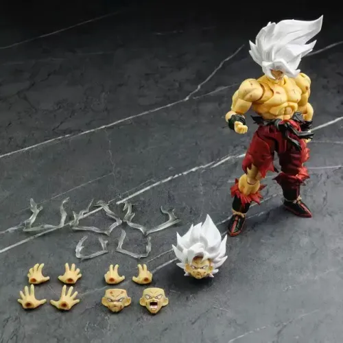 Goku Super Saiyajin Lendário Mangá - Nan&T01B Unyielding Spirit - SH Figuarts SHF