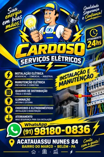 Eletricista disponível