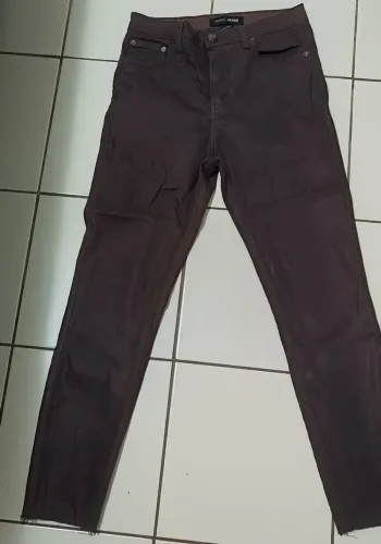 Calça Resinada marrom Animale Tam 40