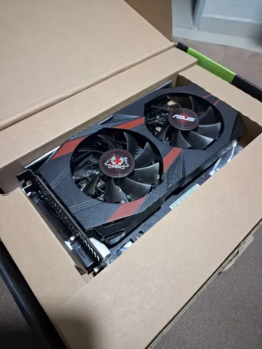 Placa de vídeo GTX 1050TI GDDR5 4GB VRAM OC ASUS