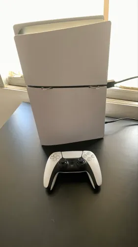 PS 5 slim sem leito com jogos