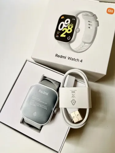 Smartwatch Xiaomi Redmi Watch 4 - NOVO, NUNCA USADO!