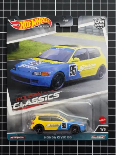 Honda Civic EG SPOON - Hot Wheels Premium