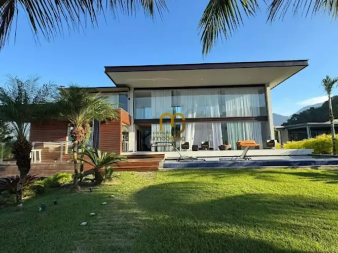 Mansão com 5 suítes e píer privativo no Condomínio Portobello - Mangaratiba