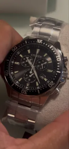 Relógio Citizen Eco-Drive Cronógrafo . VO10-6771F - Novo