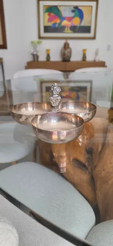 Petisqueira PRATA banhada