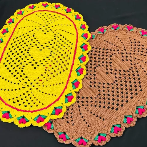 Tapete de crochê 