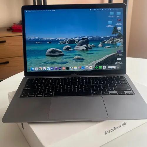 MacBook Air M1 13? 8GB 256GB - Impecável, bateria 128 ciclos