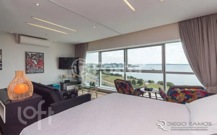 Apartamento à venda em Cristal com 43 m², 1 quarto, 1 vaga