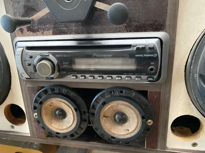 Radio da pioner top de linha 50wx4