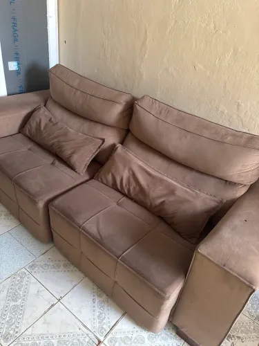 Sofá retrátil 2 lugares