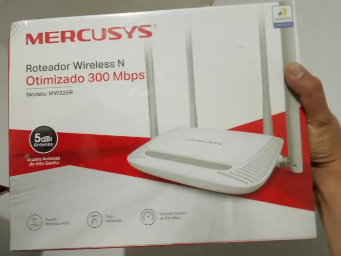 Roteador mercusys 4 antenas