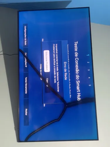 TV Samsung Smart 55? Funcionando, com Tela Rachada - Para Peças