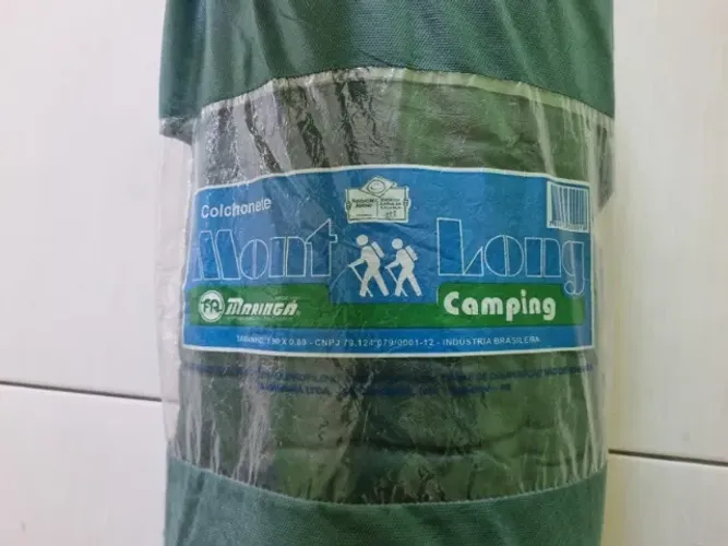 3 Colchonetes Camping Mont Long Solteiro. Acampamento, viagem e Pesca!