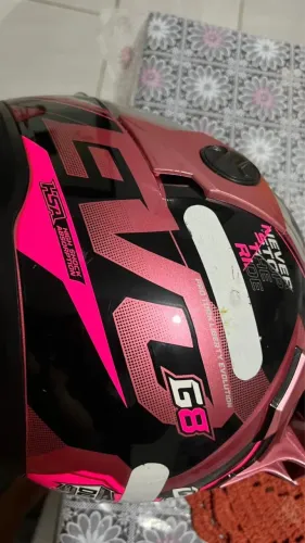 Capacete Pro Tork Liberty Evolution G8 Rosa - Tam 58