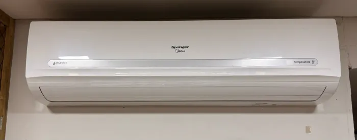 Ar Condicionado e Condensadora Split Inverter Midea 30mil BTUs Quente/Frio