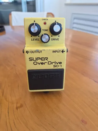 Pedal Boss SD-1 SD1 Overdrive Black Label