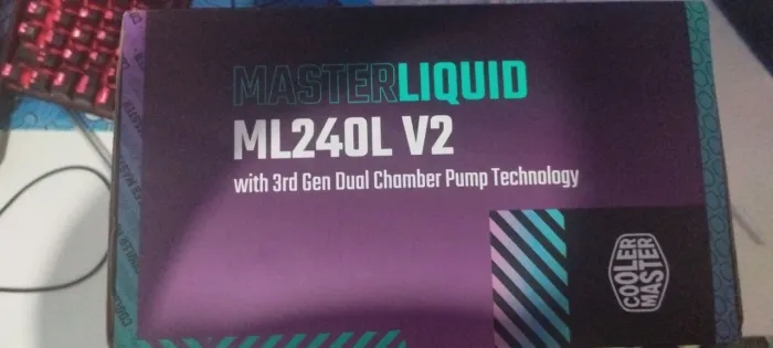 Water Cooler Cooler Master MasterLiquid ML240L V2 - 240mm -and 