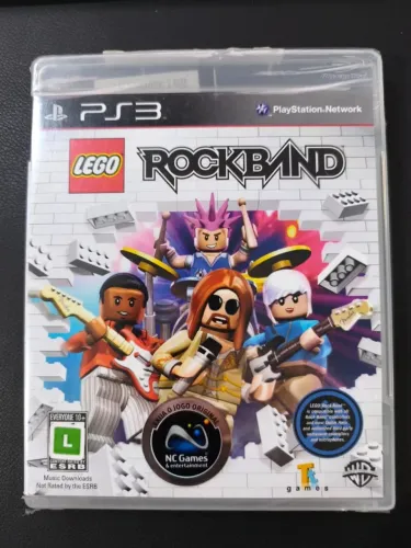 Jogo Ps3 Lego Rock Band Físico Origina (LACRADO)