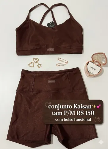 Conjunto Kaisan na etiqueta