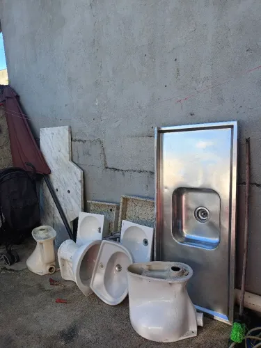 Pedras mármores vasos Blindex e muito mais