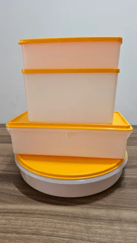 Jogo de 4 peças tupperware - excelente estado