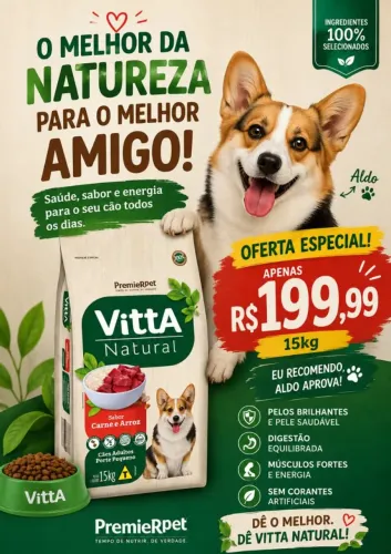 Ração vita natural