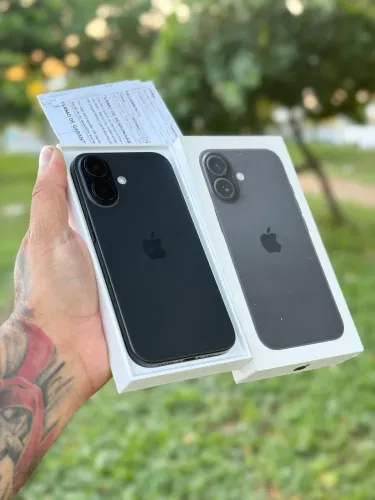 iPhone 16 1 ano garantia Apple novo ! Caixa e nota F