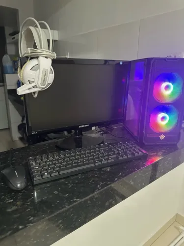 Pc gamer completo com fone de brinde 