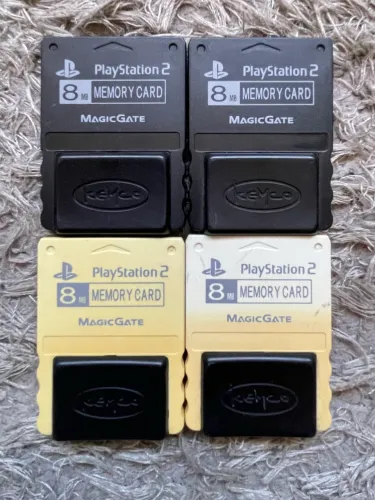 MEMORY CARD - PLAYSTATION 2 - PS2 - ORIGINAL - KEMCO
