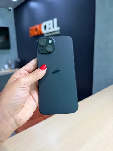 Iphone 15 Normal 128GB Preto Seminovo Garantia Loja Física